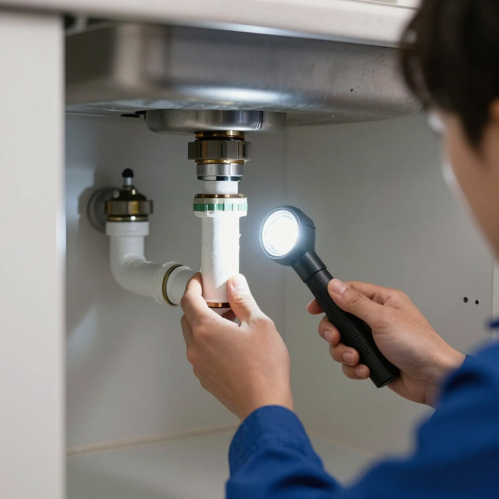 Leak repair in Calexico